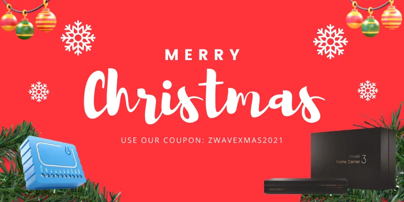 Z-Wave Christmas Coupon Banner