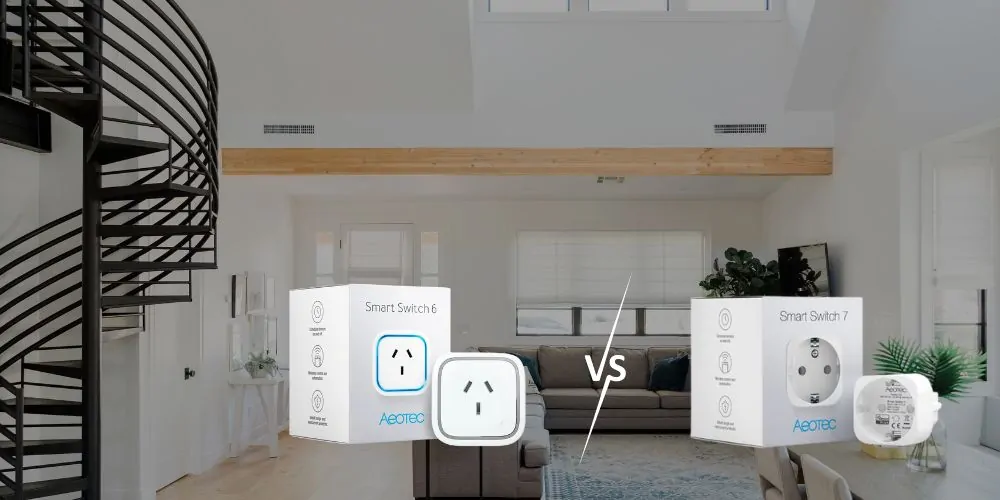 Aeotec Smart Switch 6 vs 7