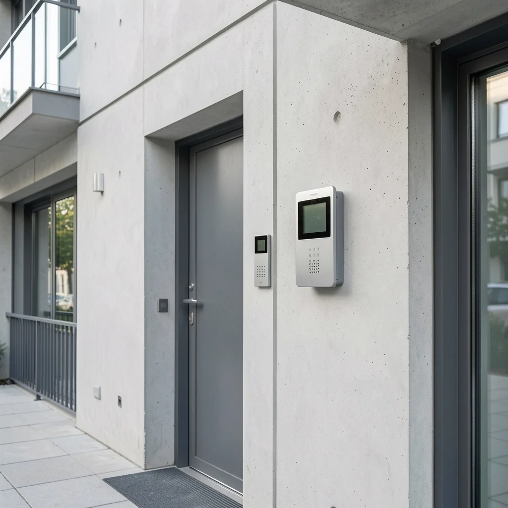 2-Wire IP Intercom sequential routing workflow - warehouse security alarm systems
