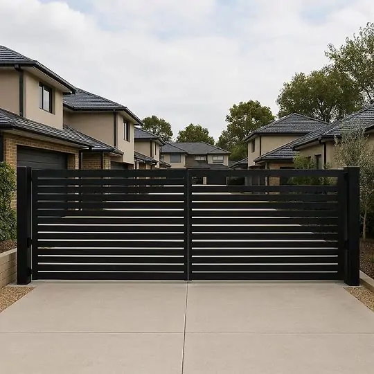 automatic gate planning for multi-unit developments