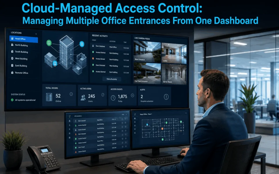 Cloud Access Control For Office: Managing Entrances From 1 Dashboard