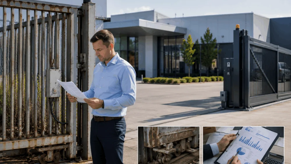 Discover how to evaluate commercial gate replacement ROI, reduce downtime costs, improve reliability, and make smarter long-term facility management decisions.