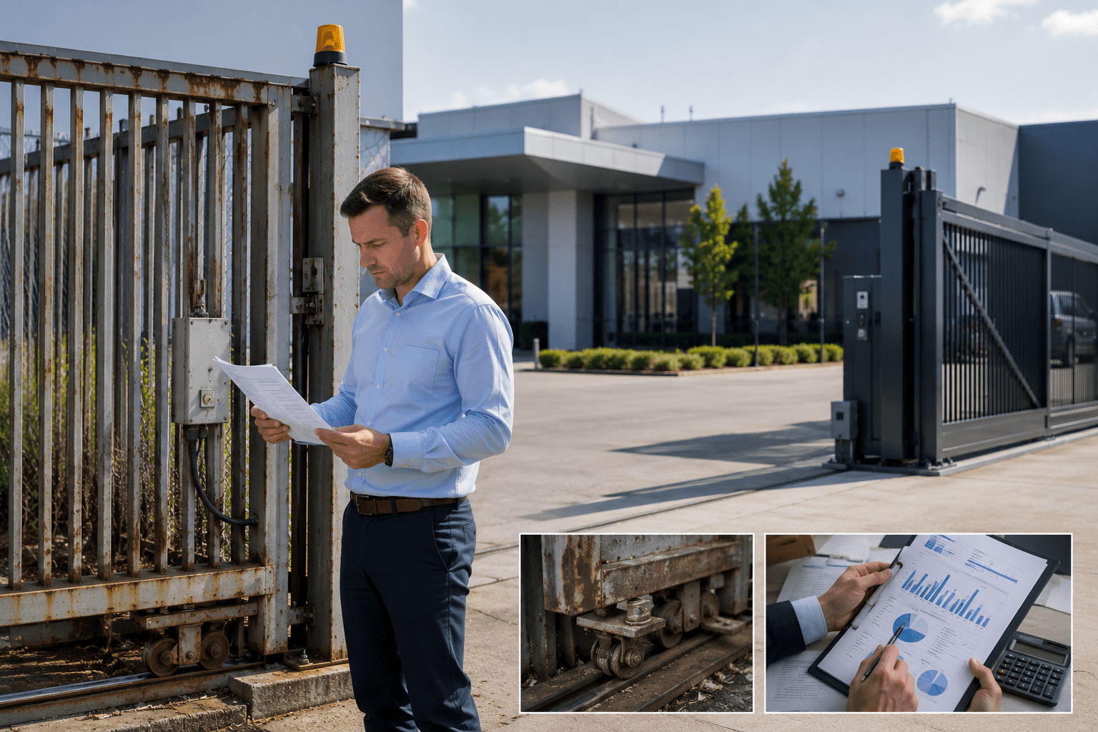 Discover how to evaluate commercial gate replacement ROI, reduce downtime costs, improve reliability, and make smarter long-term facility management decisions.