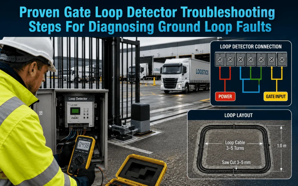 7 Proven Gate Loop Detector Troubleshooting Steps For Diagnosing Ground Loop Faults
