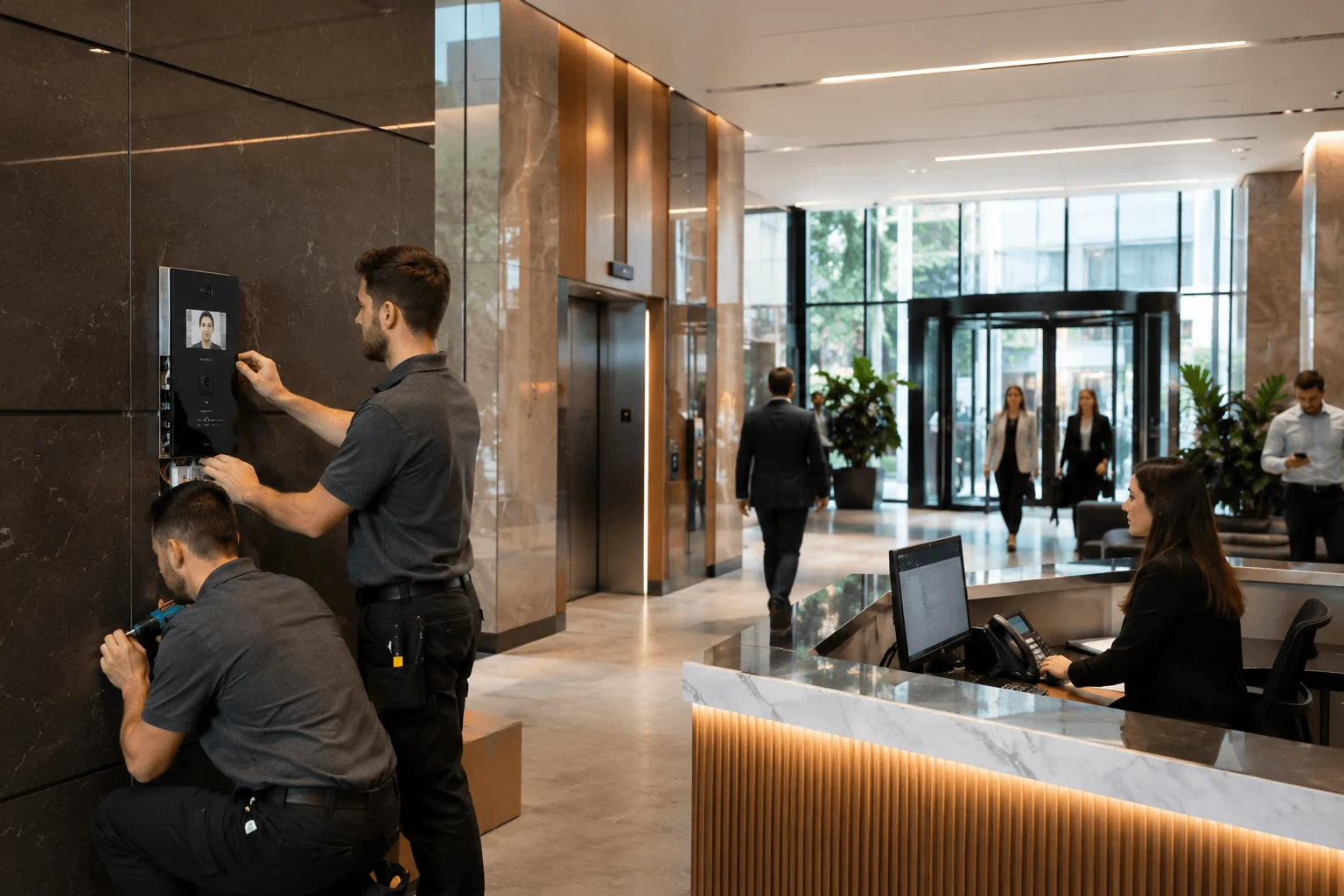 Steps-by-Steps for a Multi Tenant Office Intercom Upgrade