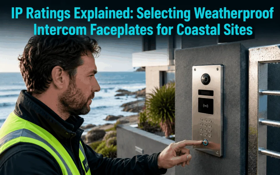 IP Ratings Explained: Selecting Weatherproof Intercom Faceplates for Coastal Sites