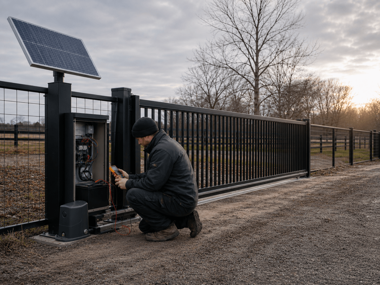 Solar Gate Opener Battery Testing: Diagnosing Winter Power Problems