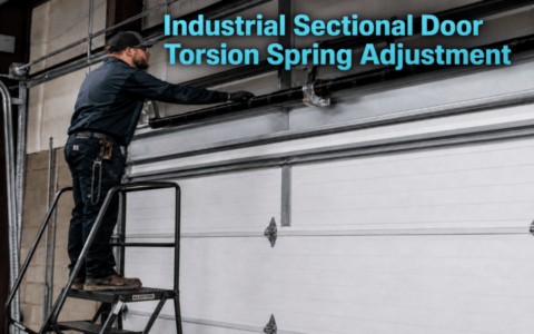 Industrial Sectional Door Torsion Spring Adjustment: A Critical Safety Guide for Installers